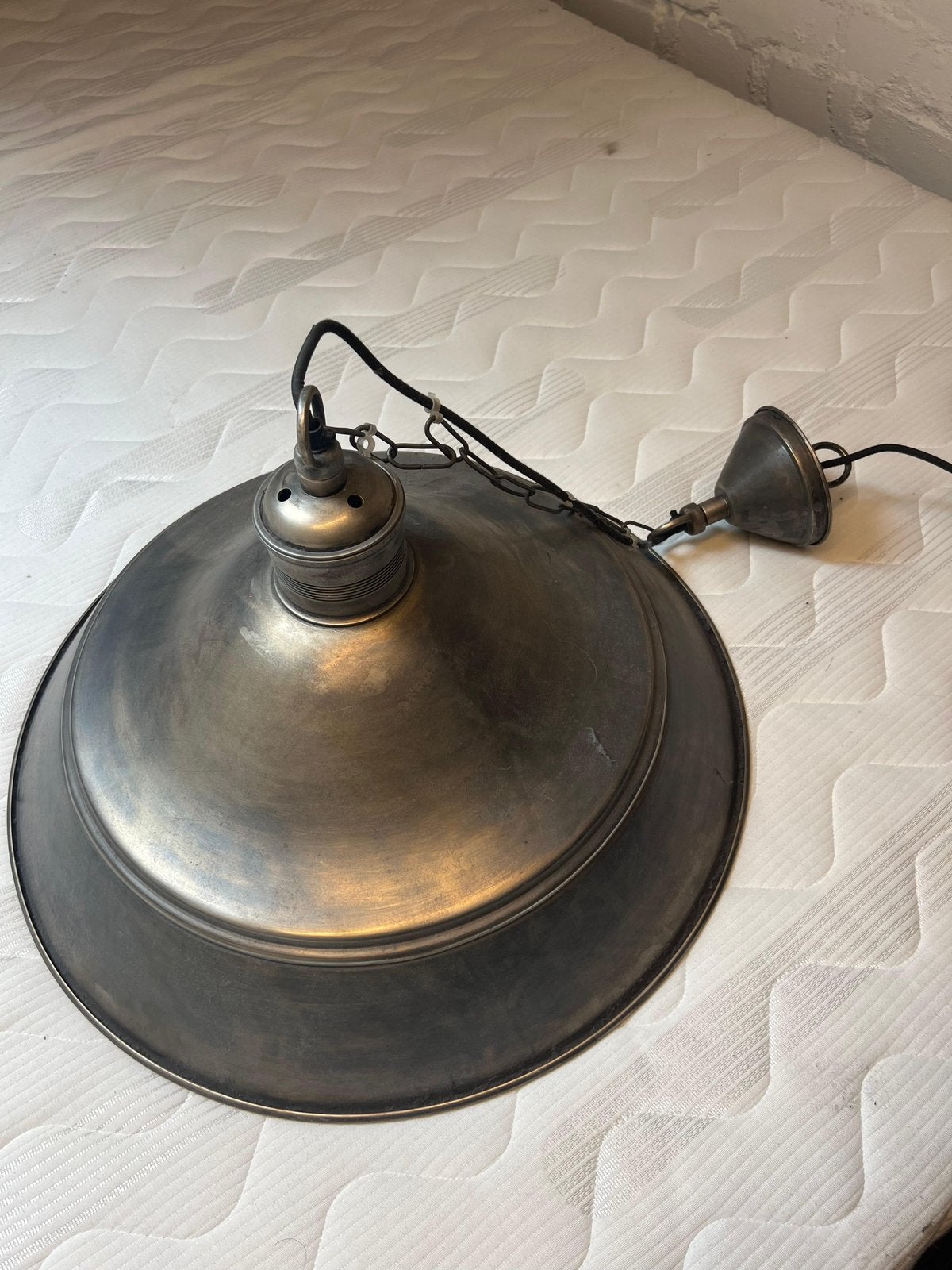 Hanglamp voor eettafel, Ophalen, Zo goed als nieuw, Metaal, E27 (groot)