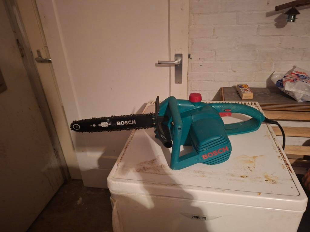 Bosch Kettingzaag AKE 30 S - Gebruikt, Gebruikt, 70 mm of meer, Kettingzaag, Ophalen of Verzenden
