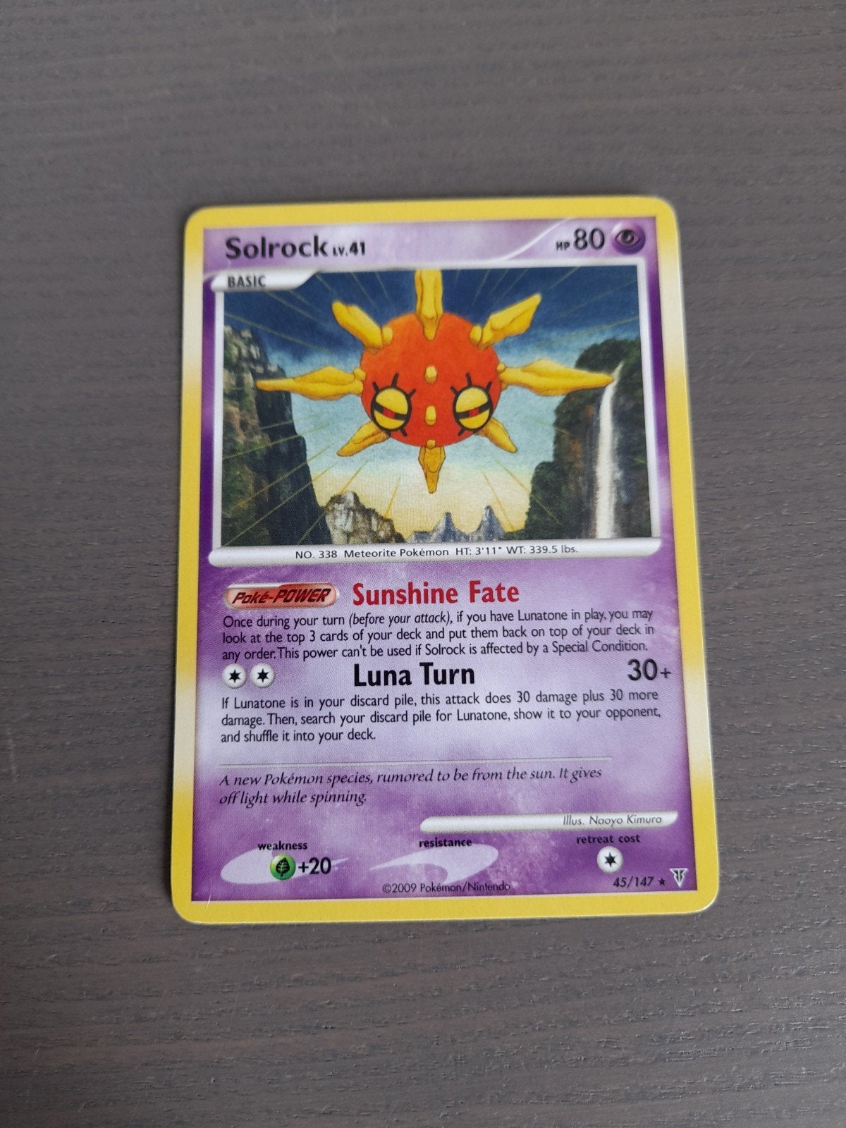Supreme victors 45/147 solrock, Ophalen of Verzenden, Gebruikt, Losse kaart