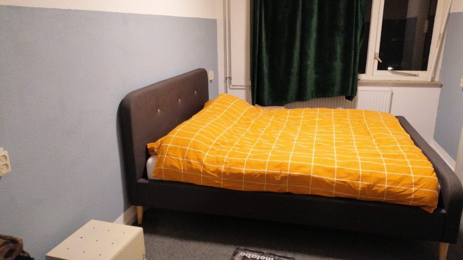 Tweepersoonsbed 200x160 cm met lattenbodems, Huis en Inrichting, Slaapkamer | Bedden, Ophalen, Gebruikt, Tweepersoons, 200 cm