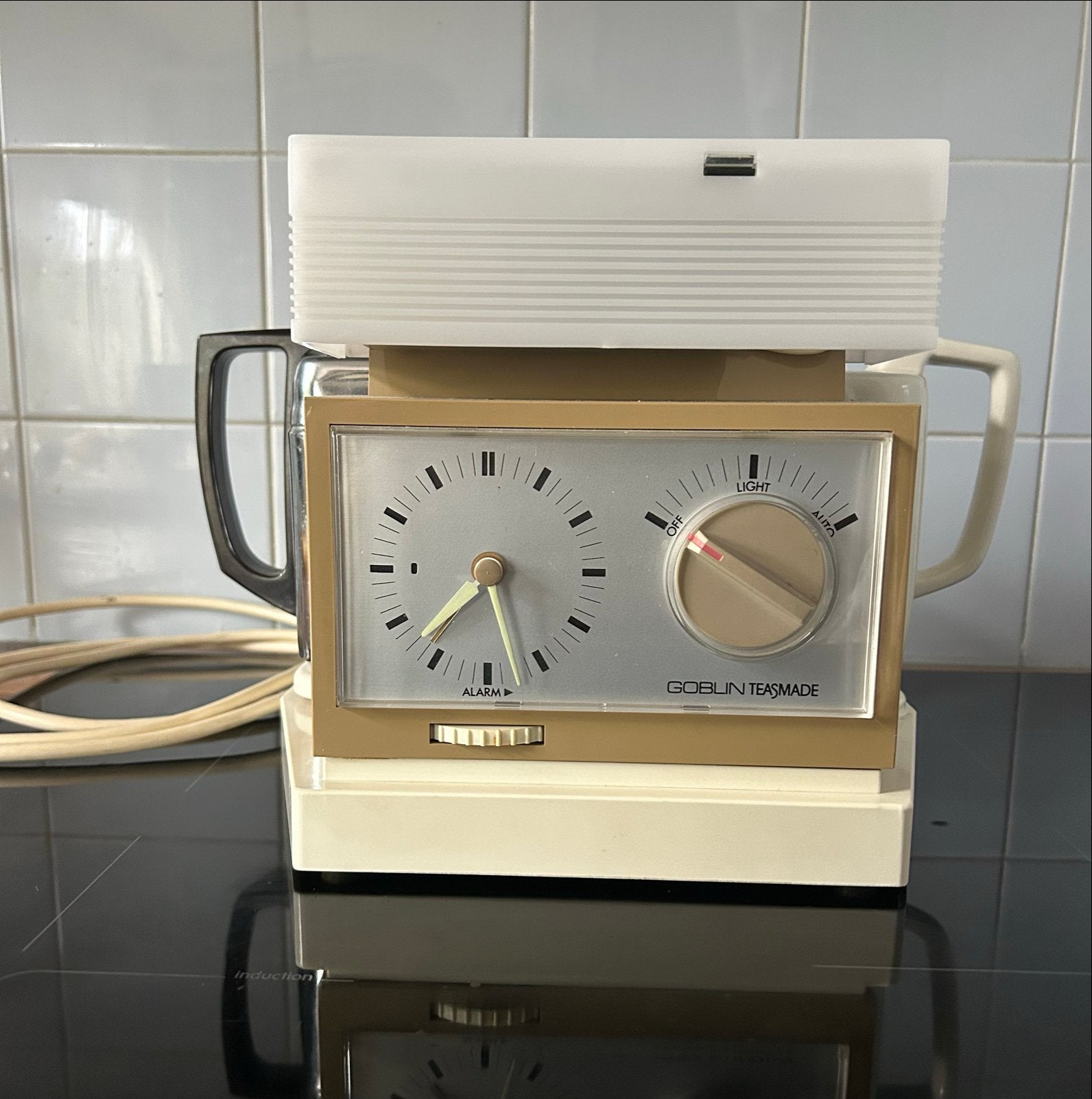 Vintage Goblin Teasmade - Perfecte staat, werkt geweldig, Minder dan 1 liter, Ophalen of Verzenden, Zo goed als nieuw