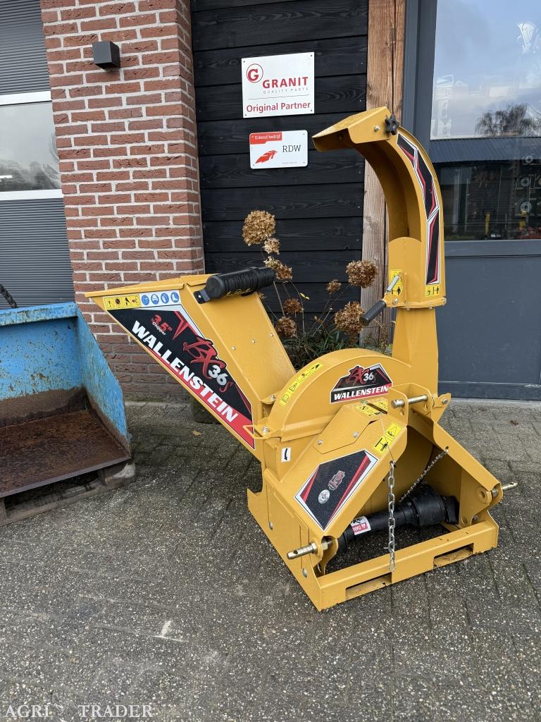 Wallenstein BX36S haskelaar versnipperaar voor mini trekker, Zakelijke goederen, Machines en Bouw | Tuin, Park en Bosbouw