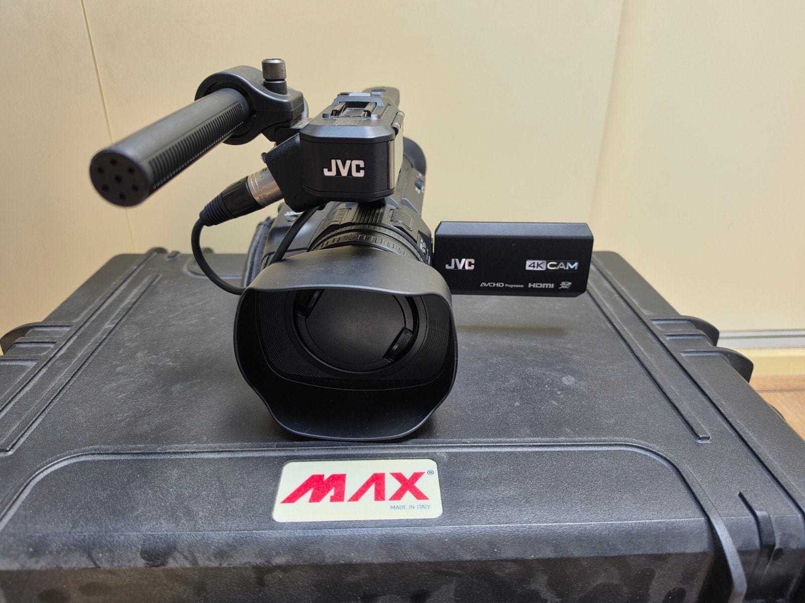 JVC GY-HM170E 4K Camcorder met vervoerskoffer, Externe microfoon, JVC, Overige soorten, Ophalen of Verzenden