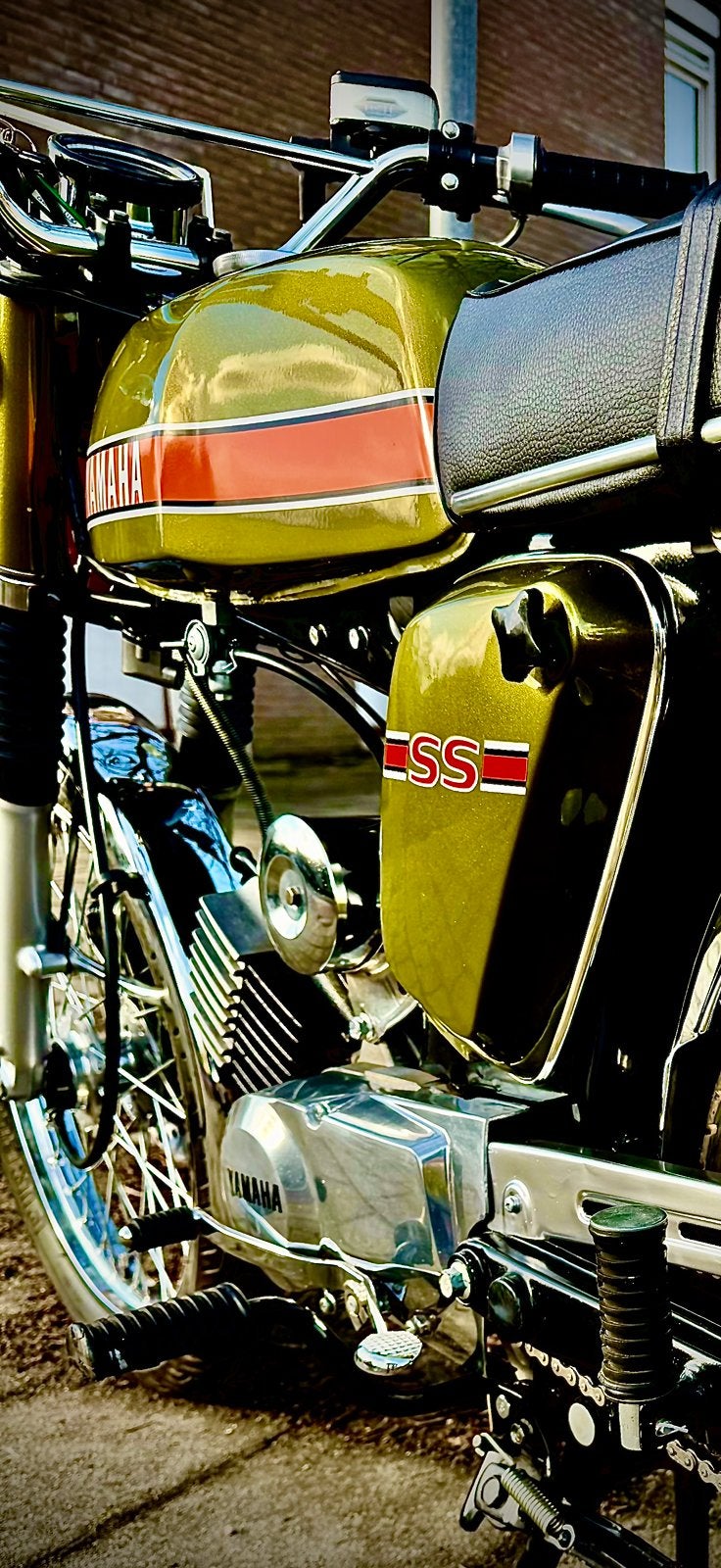 Yamaha fs1 brommer bromfiets als nieuw, Fietsen en Brommers, Brommers | Oldtimers, Ophalen, Yamaha