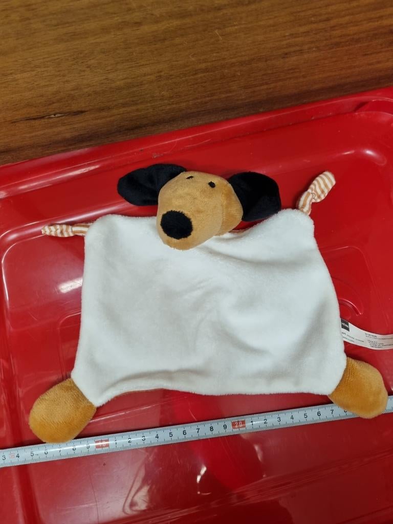 Hema knuffel doekje teckel hond nr 18, Ophalen of Verzenden, Hond