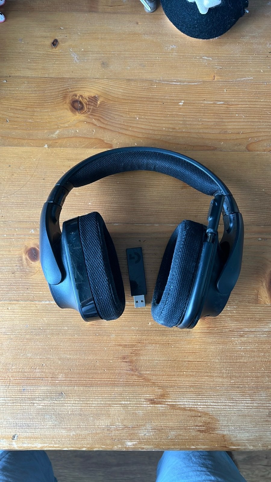 Logitech G533 Gaming Headset - Draadloos, Micro USB, Logitech, Ophalen of Verzenden, Zwart, Draadloos