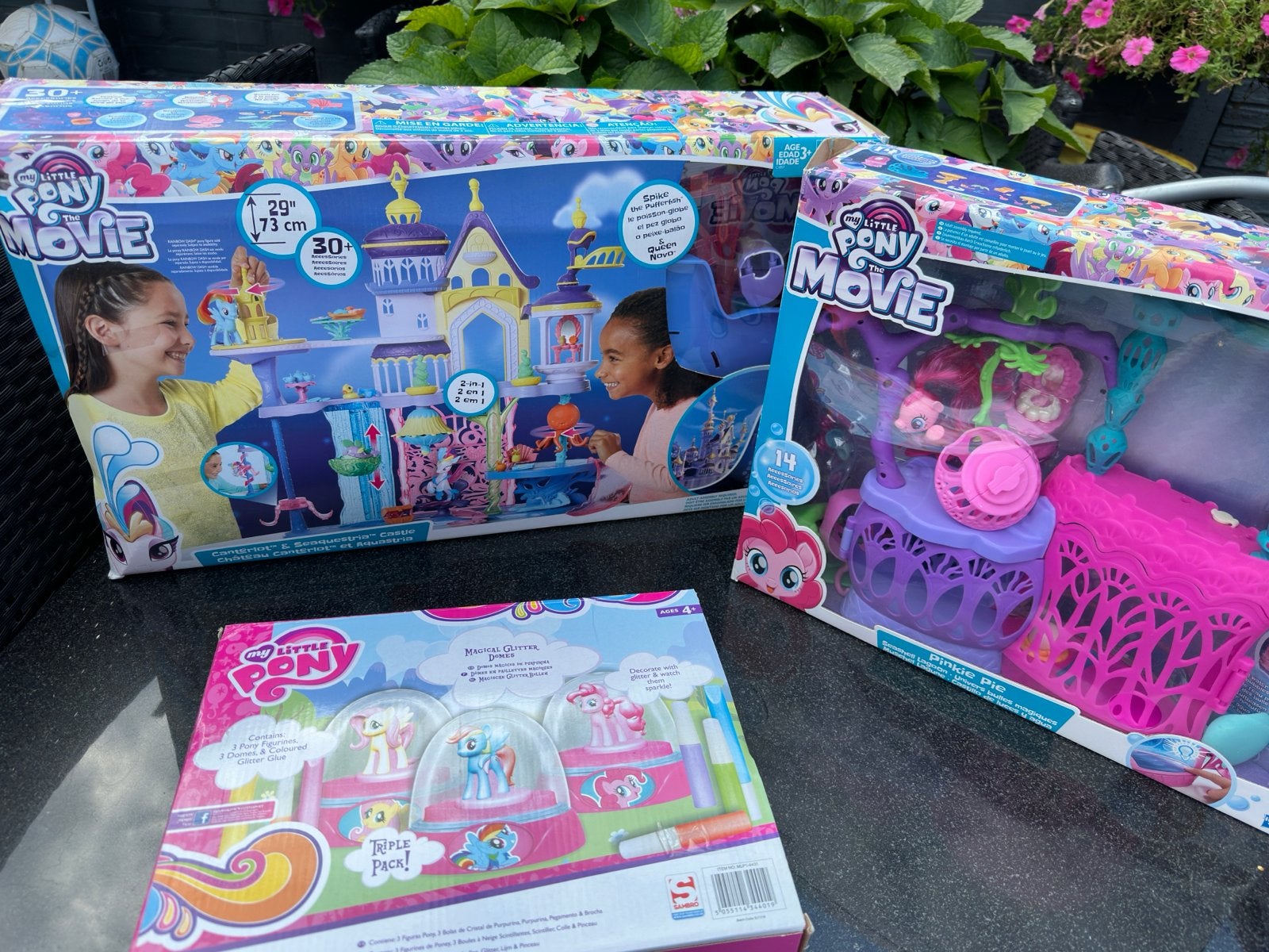 My Little Pony Speelsets - Kasteel, Lagune & Glitter Domes, Ophalen, Nieuw, Meisje