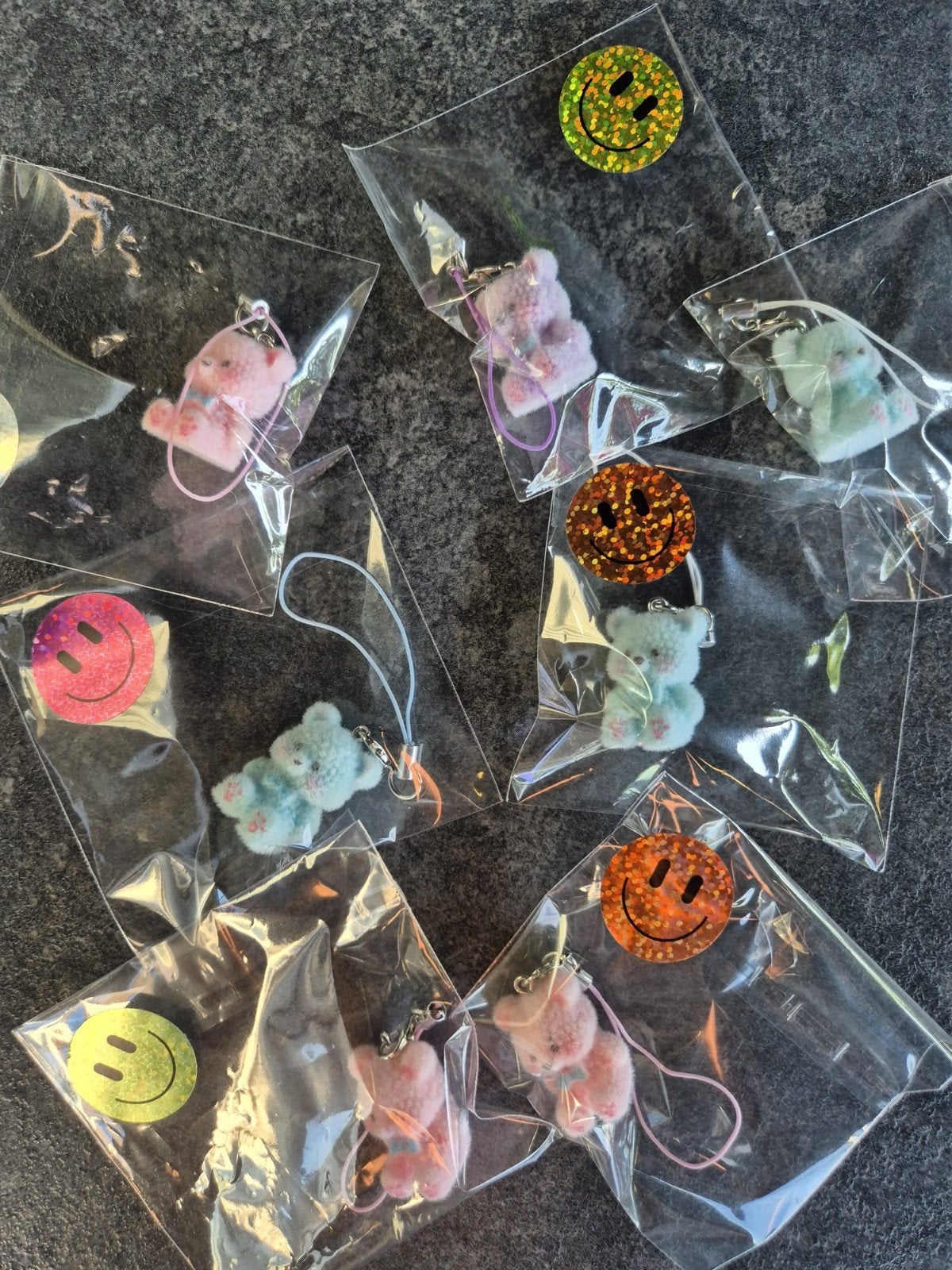Sleutelhanger beertje uitdeelcadeautjes, 4 bedels of meer, Ophalen, Overige materialen, Overige merken