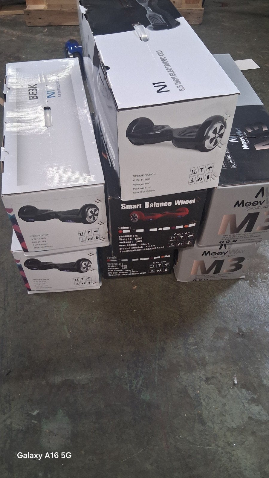 HELEMAAL NIEUWE HOVERBOARDS, Ophalen, Nieuw