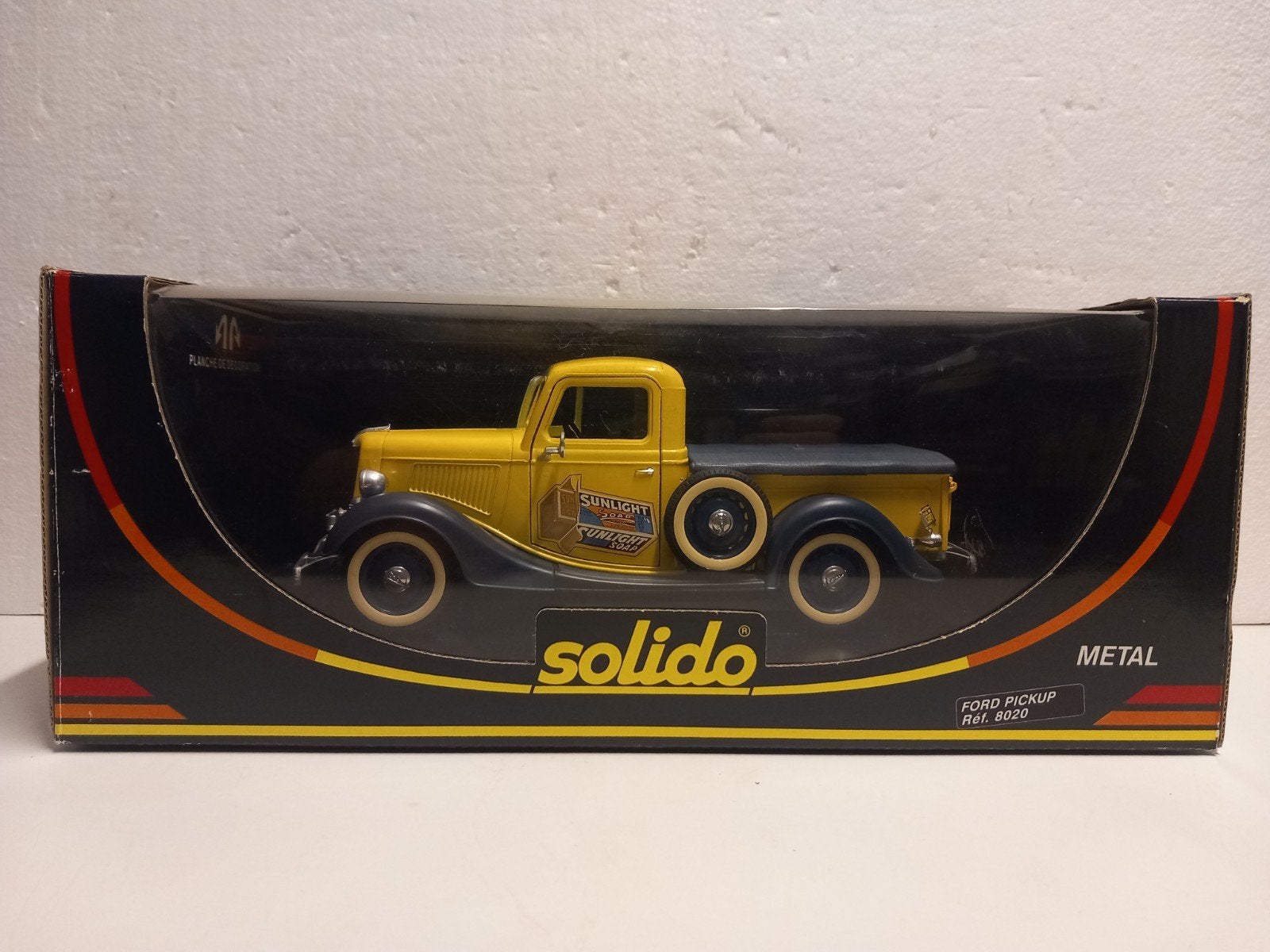 A Ford pick up Sunlight model A Solido 1:17 KRD, Ophalen of Verzenden, Zo goed als nieuw, Auto, Solido
