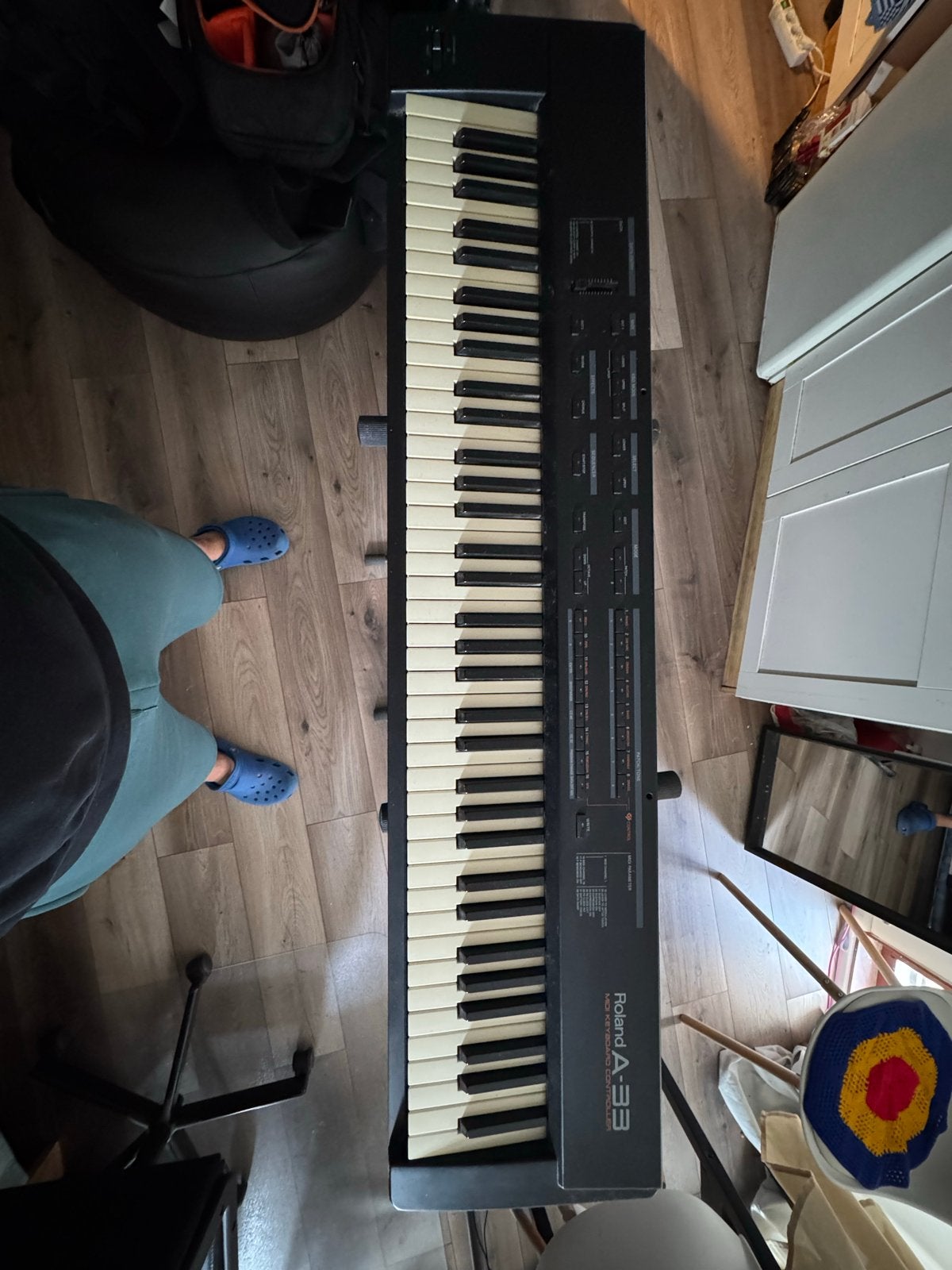 Roland A-33 MIDI Keyboard Controller - 76 toetsen, Ophalen, Gebruikt, Roland, Aanslaggevoelig