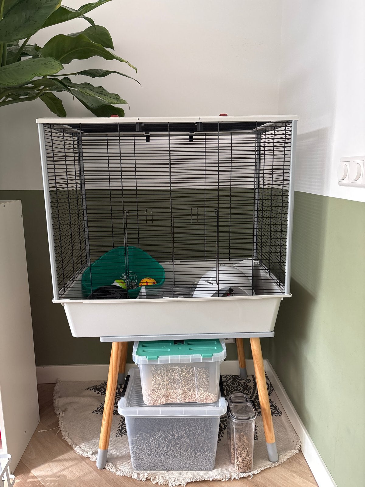 Knaagdieren hok Ferplast 78x48x70cm, 75 tot 110 cm, Ophalen, Minder dan 60 cm, Rat