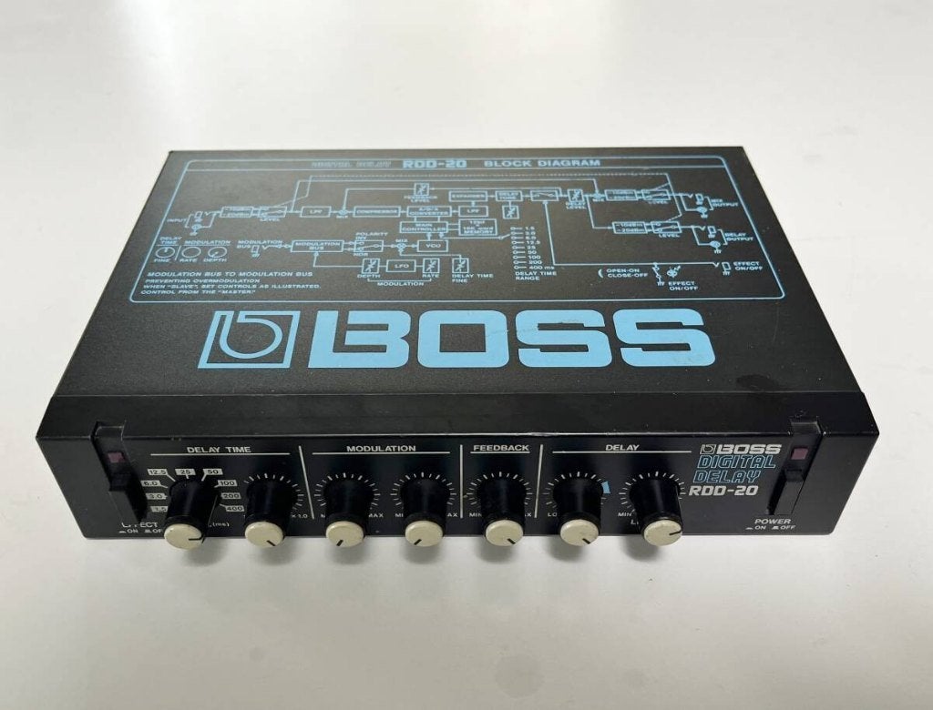 BOSS RDD-20 Digital Delay, Muziek en Instrumenten, Effecten, Ophalen of Verzenden, Gebruikt, Delay of Echo