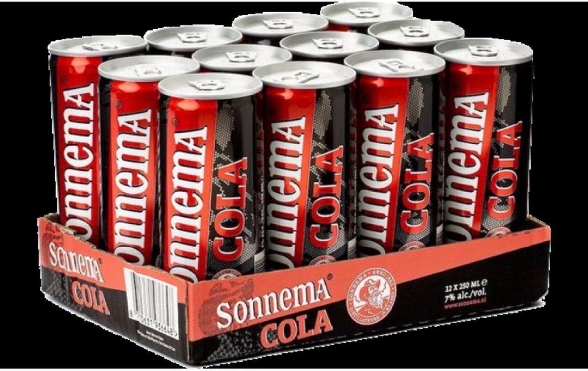 Sonnema cola beerenburg - 12-pack - inclusief statiegeld, Ophalen of Verzenden