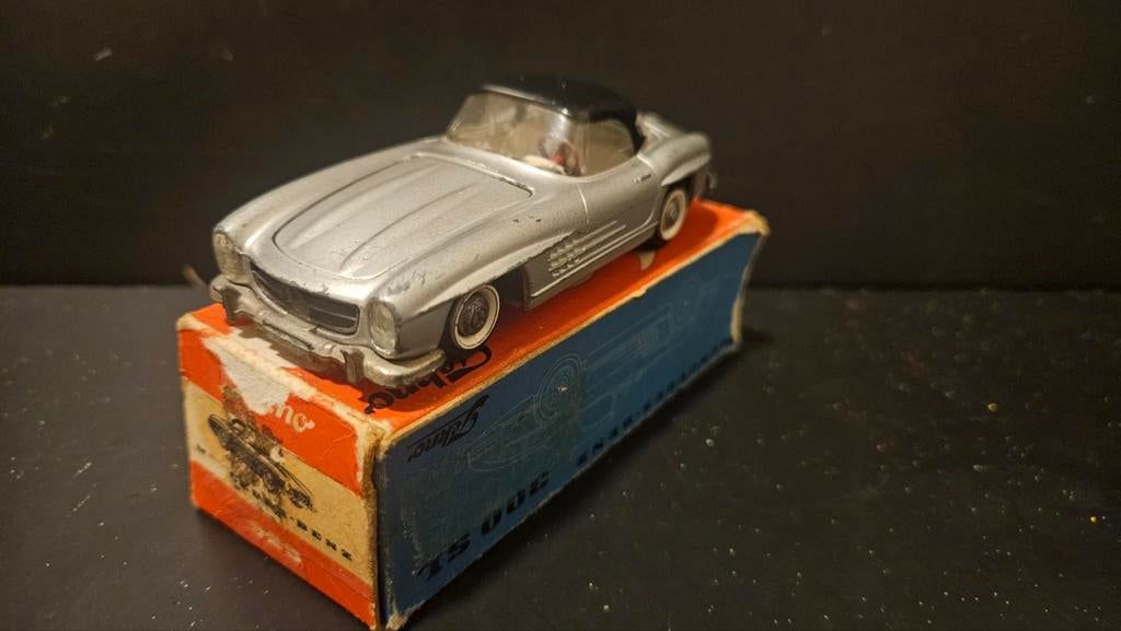 Tekno denmark Mercedes 300sl met doosje, Ophalen of Verzenden, Zo goed als nieuw, Auto, Overige merken