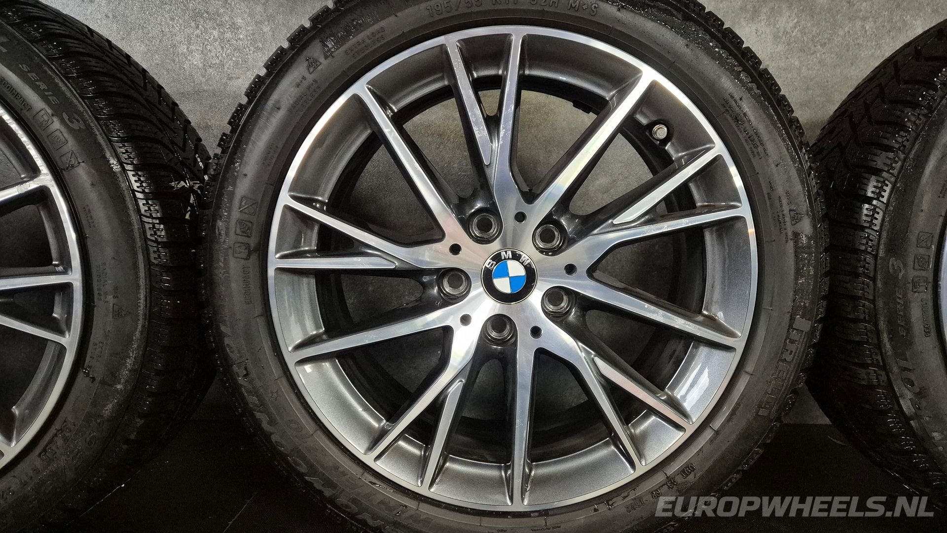 17 inch BMW velgen 1 F40 F41 2 Gran Coupe F44 489 Winter, Auto-onderdelen, Banden en Velgen, Gebruikt, -, -, Banden en Velgen