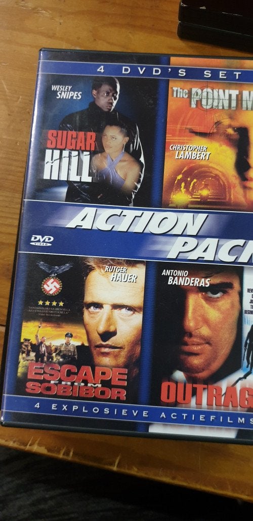 dvd action pack, Ophalen of Verzenden