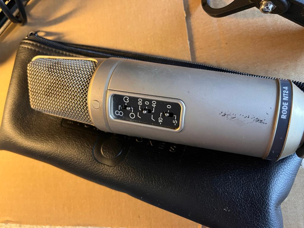 Rode NT2-A Studiomicrofoon met kabel en tasje, Muziek en Instrumenten, Microfoons, Ophalen, Gebruikt, Studiomicrofoon