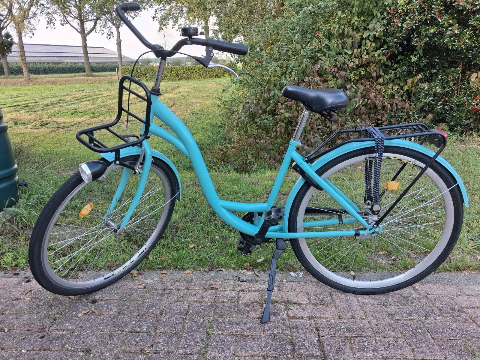 Buzbike Tienerfiets 28 inch, Framemaat 45 cm, Terugtraprem, Gebruikt, Handrem, Buzbike