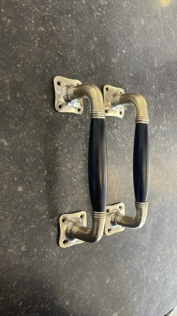 Set: 2 Grote TONmodel Deurgrepen Antiek ensuite schuifdeuren, Ophalen of Verzenden