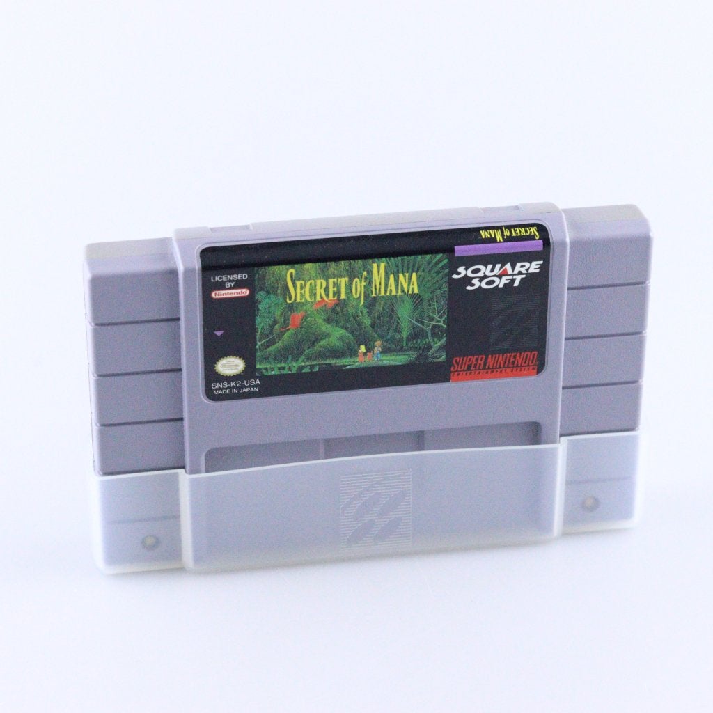 Super Nintendo Game: Secret of Mana (Amerikaanse versie), Nintendo, Zo goed als nieuw, Support@nintendo.com, 11-1 Hokotate-cho, Kamitoba, Minami-ku
Kyoto 601-8501
Japan