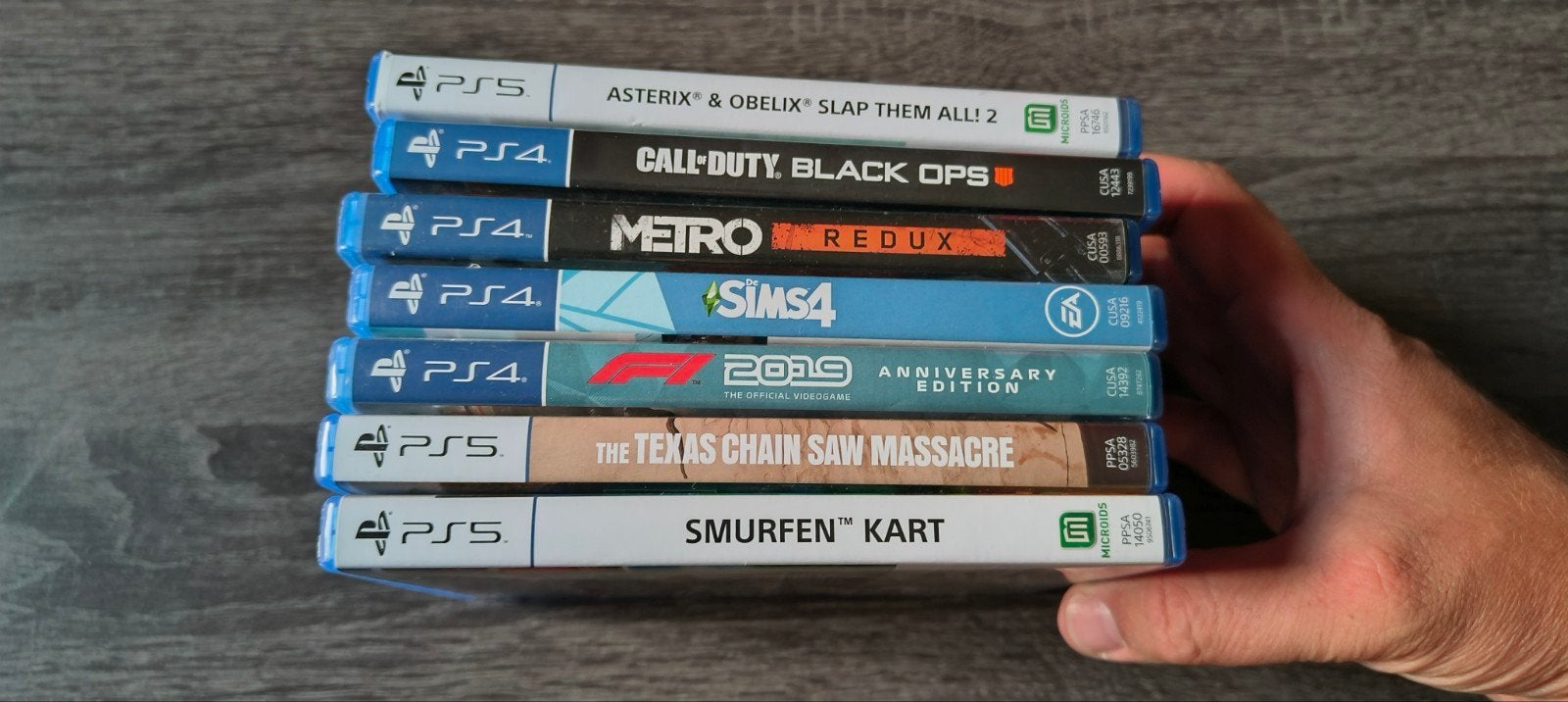 PS5 & PS4 Games: Smurfen Kart, F1 2019, Texas Chainsaw, Ophalen of Verzenden