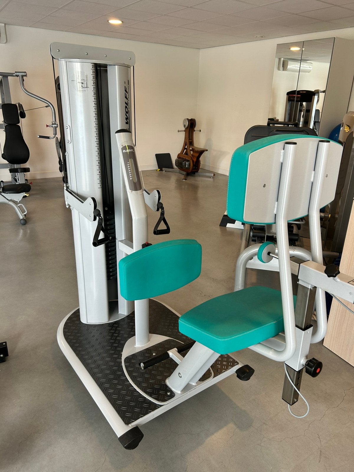 Dr. WOLFF Seated Row / Multifidus Trainer, Ophalen, Gebruikt, Krachtstation, Rug