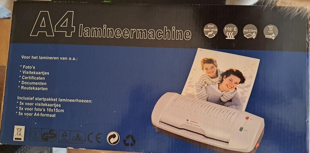 A4 lamineermachine, Diversen, Bureau-accessoires, Ophalen of Verzenden