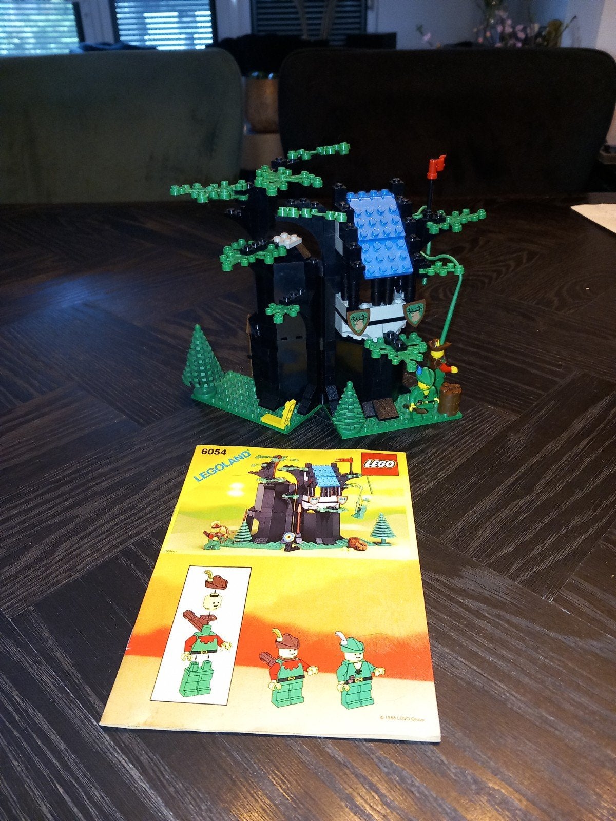 Lego 6054 Forestmen's Hideout - Vintage Lego Castle, Compleet, Gebruikt, Ophalen of Verzenden, Complete set