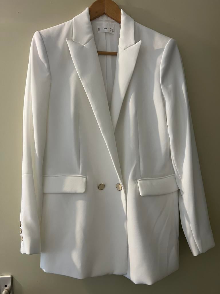 Blazer l, Wit, Maat 42/44 (L), Nieuw, Ophalen of Verzenden