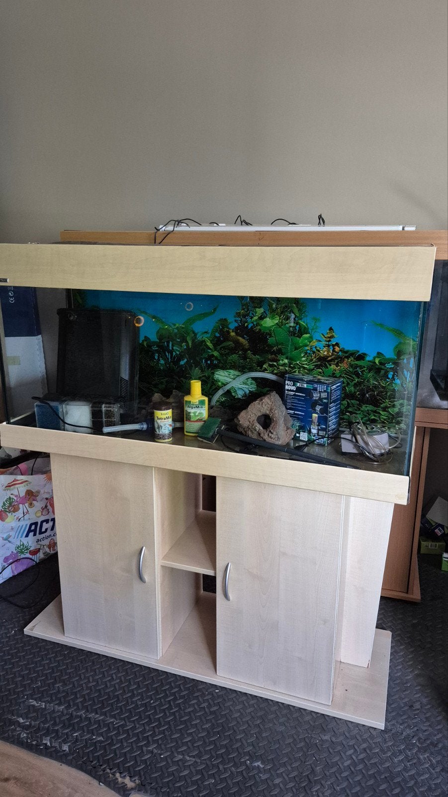 Leuke aquarium set 120 cm lang, Ophalen, Leeg aquarium