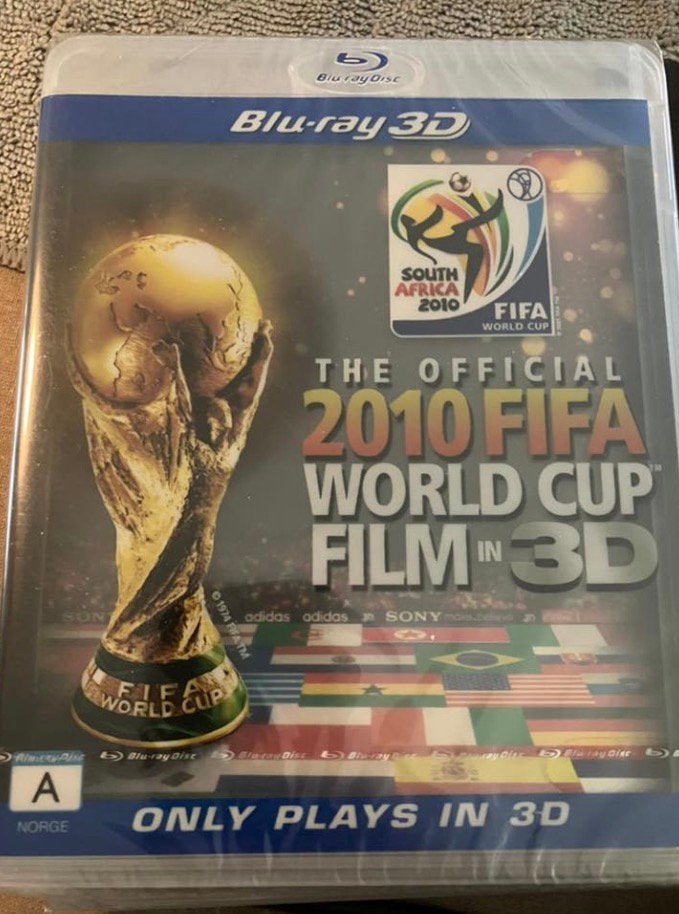 Nieuwe blu ray The Official 2010 FIFA WK WC World Cup Film, Cd's en Dvd's, Ophalen of Verzenden, Nieuw in verpakking