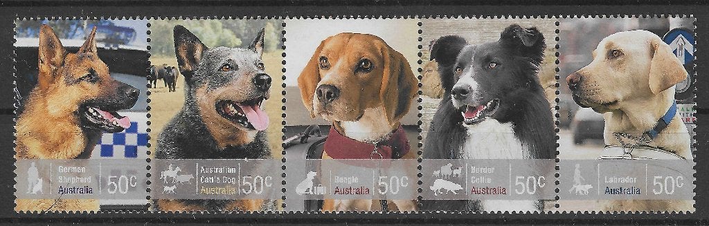AUSTRALIE 2008, mi 3014/18 Dogs postfris, Ophalen of Verzenden, Postfris