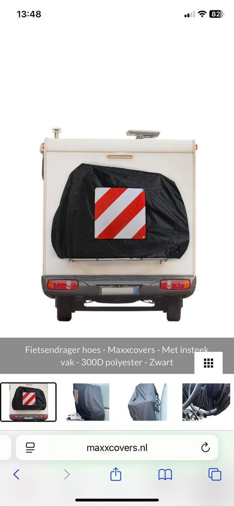 Beschermhoes fietsen, Ophalen of Verzenden, Gebruikt