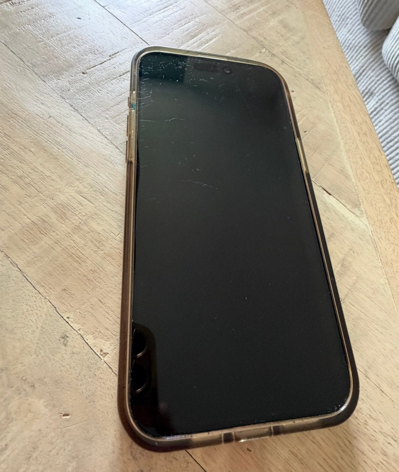 iPhone 15 Pro Max 256GB - goede staat!, Telecommunicatie, 256 GB, Zwart, IPhone 15 Pro Max, Ophalen of Verzenden
