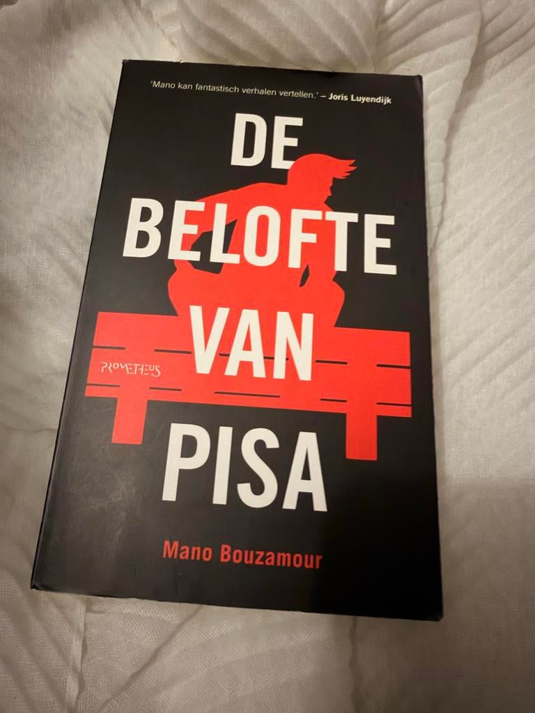 De Belofte van Pisa - Mano Bouzamour (Gloednieuw), Ophalen of Verzenden, Zo goed als nieuw