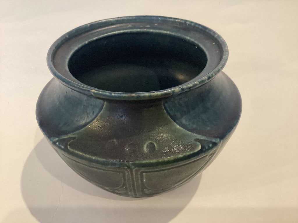 Brouwer sgraffito aardewerk vaasje, Antiek en Kunst, Ophalen of Verzenden