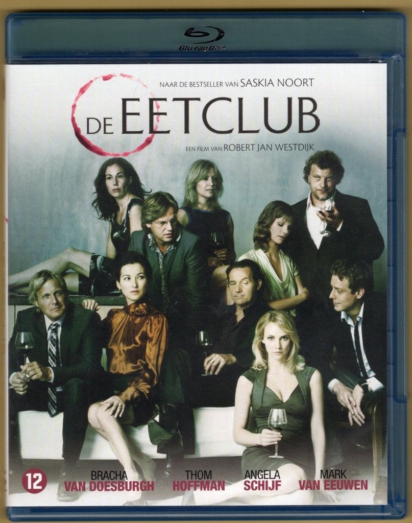 De Eetclub - Angela Schijf Blu-ray 8715664086377, Film, Drama, Zo goed als nieuw, Blu-ray