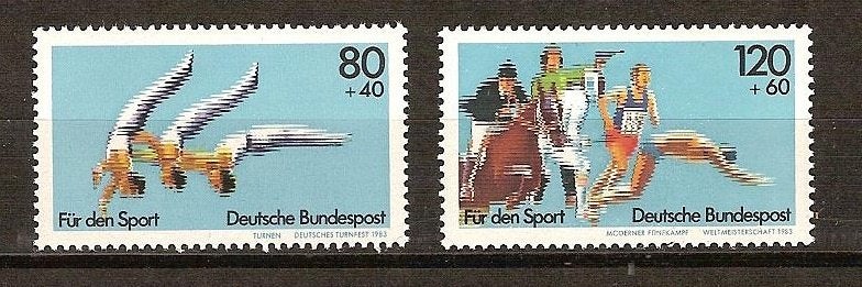 BRD 1172-1173 pf, Postzegels en Munten, Ophalen of Verzenden, BRD, Postfris