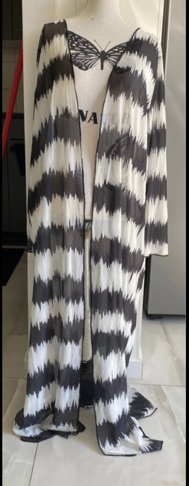 Mooi kimono, Kleding | Dames, Gelegenheidskleding, Ophalen of Verzenden, Zo goed als nieuw, Overige typen