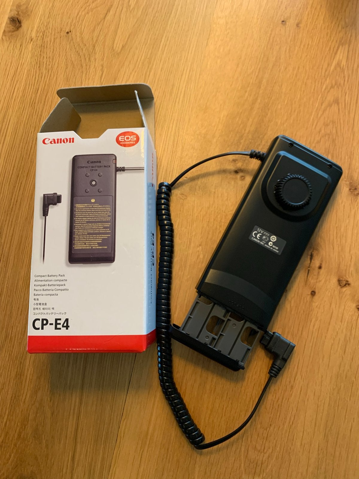 Canon Compact Battery Pack CP-E4 voor EOS camera's, Audio, Tv en Foto, Zo goed als nieuw, Canon, Batterygrip