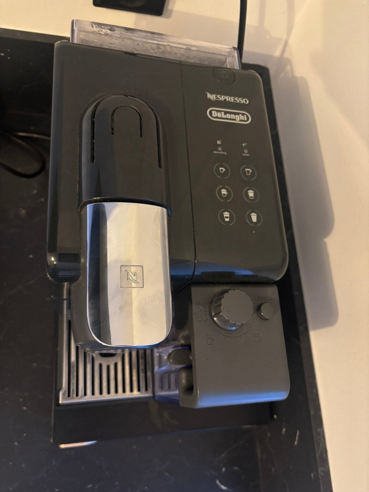 Nespresso machine met melk schuim, Ophalen of Verzenden, Gebruikt, Combi
