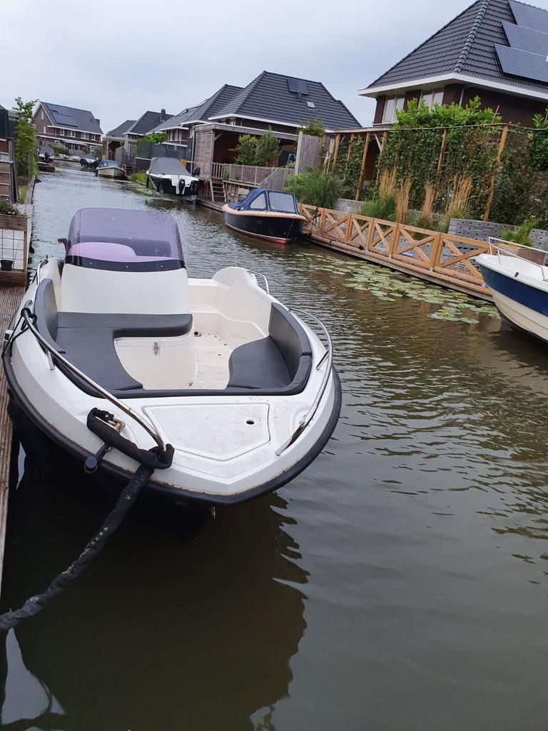 Topcraft 455 Millennium 20PK Tohatsu 2022 VAARBEWIJS VRIJ, Watersport en Boten, Sloepen, Ophalen, Zo goed als nieuw, Buitenboordmotor
