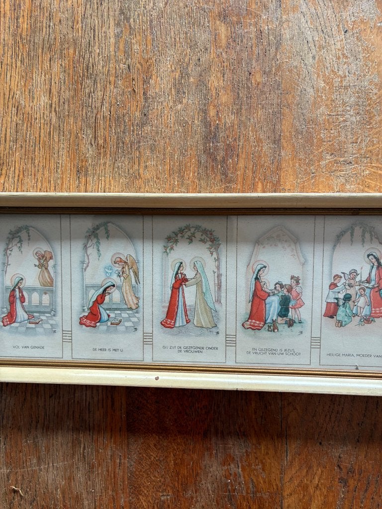 Wees gegroet, Ophalen of Verzenden, Zo goed als nieuw, Kaart of Prent, Christendom | Katholiek