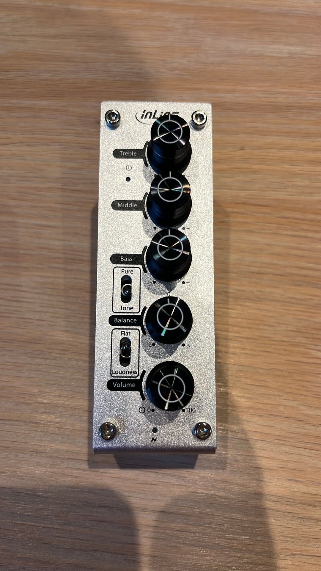 InLine AmpEQ Hi-Res AUDIO headphone amp & eq, Ophalen of Verzenden, Zo goed als nieuw, Overige merken