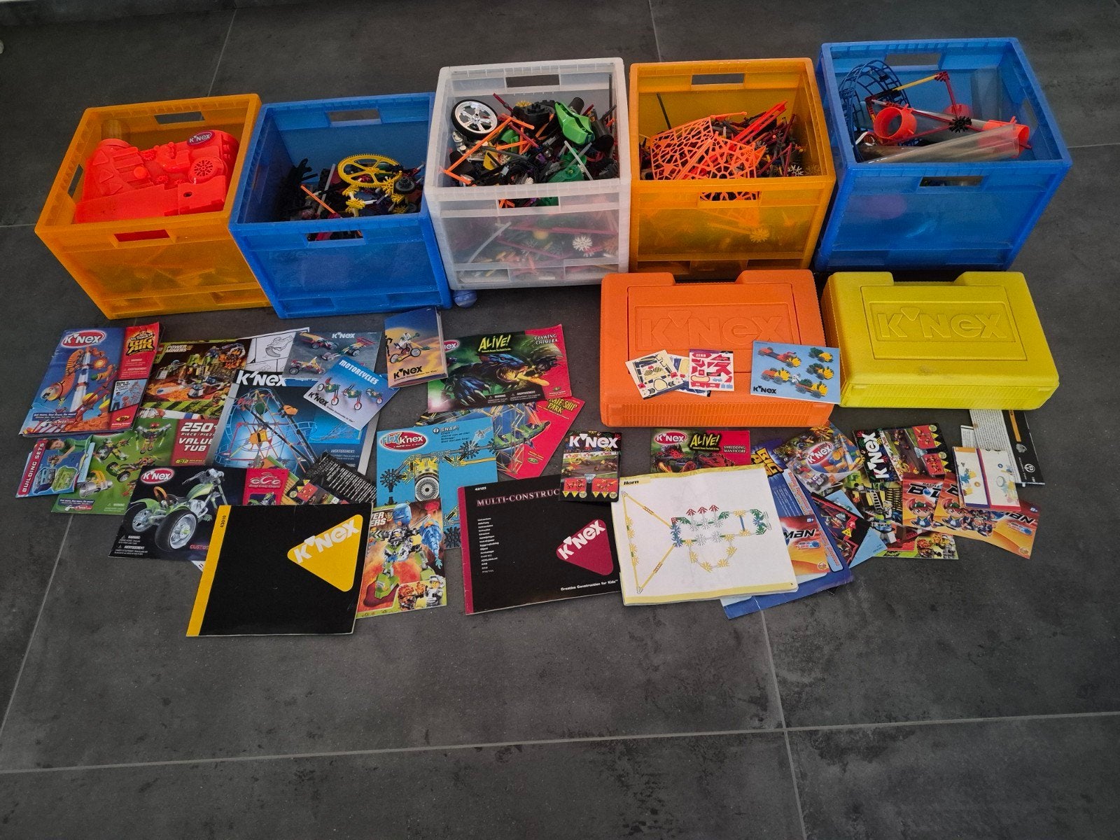 K'nex 5 boxen vol!!, Ophalen, K'nex