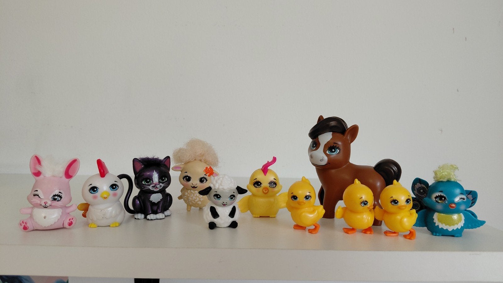 Enchantimals boerderij dieren poppetjes, Verzamelen, Poppetjes en Figuurtjes, Ophalen of Verzenden, Zo goed als nieuw