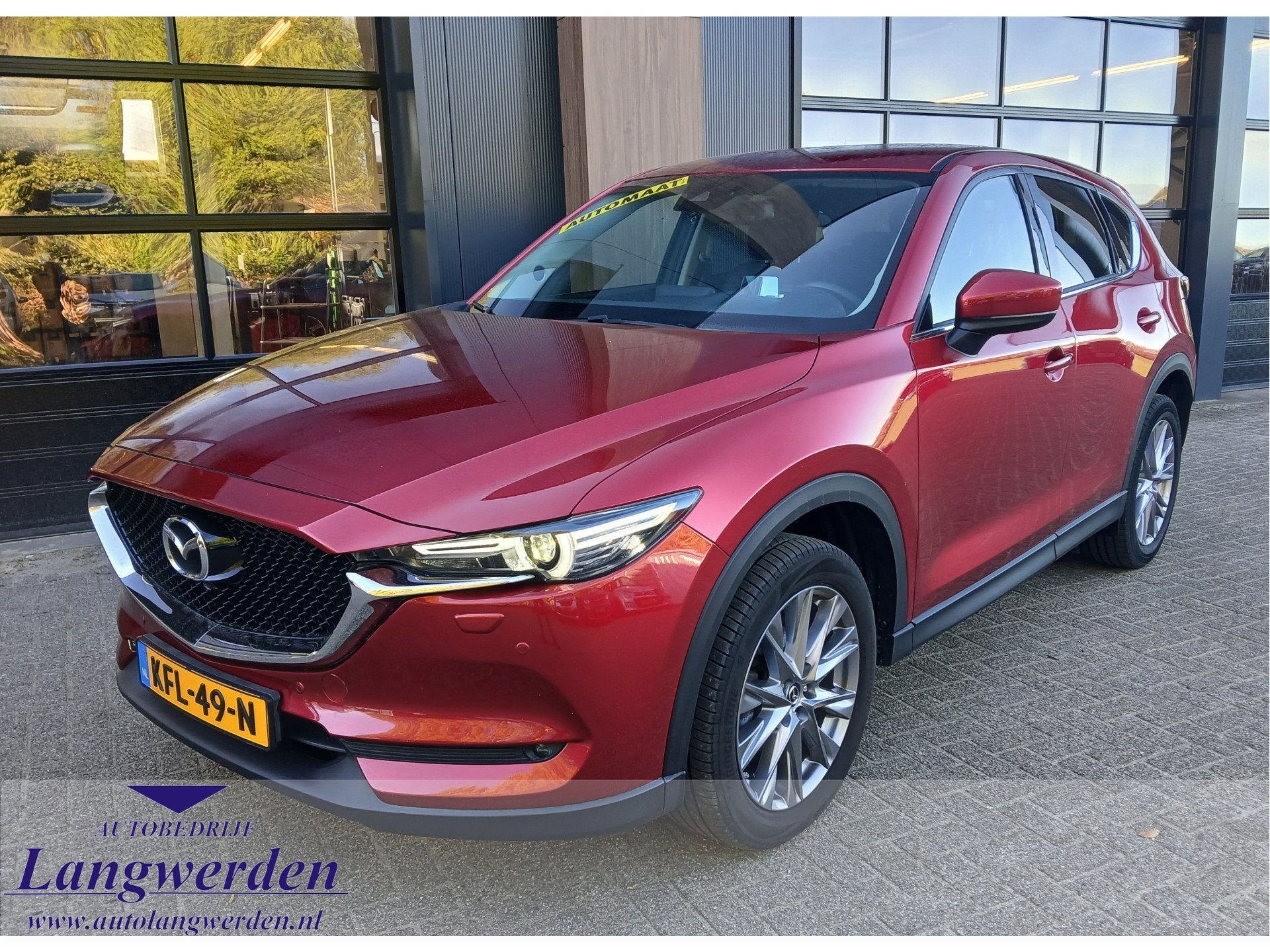 Mazda CX-5 2.0 SkyActiv-G 165 / leren bekleding / trekhaak /, 1998 cc, Gebruikt, Euro 6, 4 cilinders