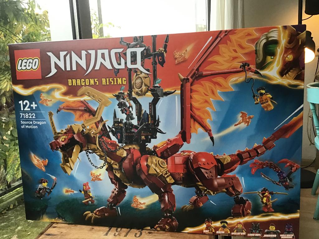 Lego Ninjago 71822 Brondraak van Beweging (MISB), Lego, Nieuw, Ophalen of Verzenden, Compleet