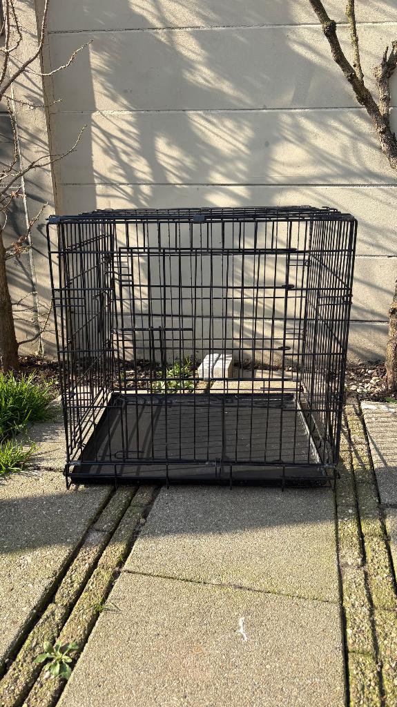 Hondenbench inklapbaar – kleine hond / pup (Toypoedel), Gebruikt, Minder dan 65 cm, Ophalen of Verzenden, Minder dan 75 cm